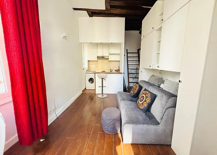 Spacious Loft In The Marais 아파트 *